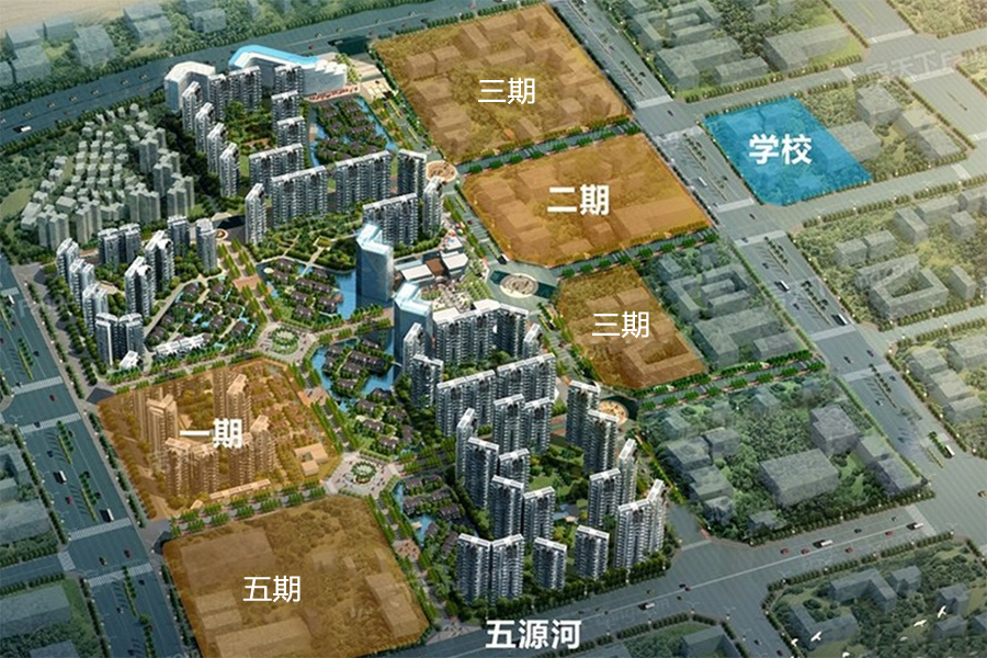 星华海岸城整体规划图