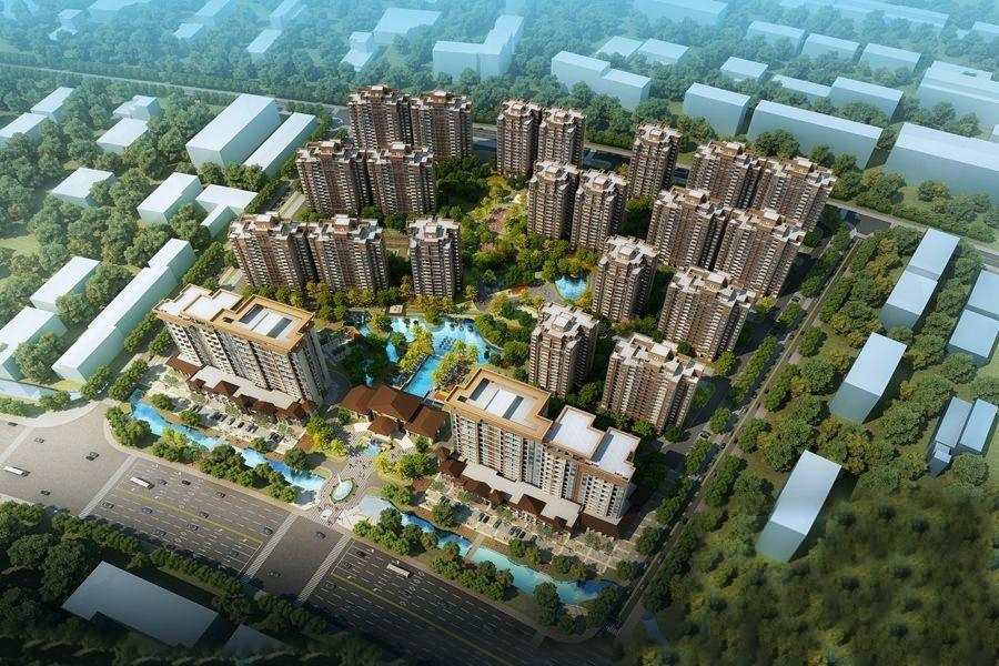 美安华府鸟瞰图