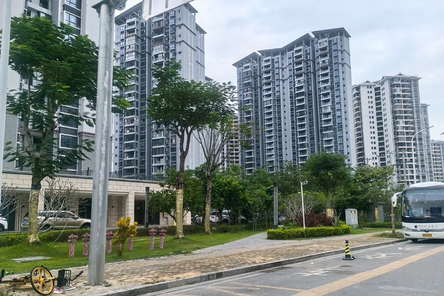 海垦桃花源小区实景